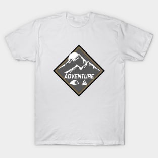 ADVENTURE Go Camping - The Wild Awaits T-Shirt